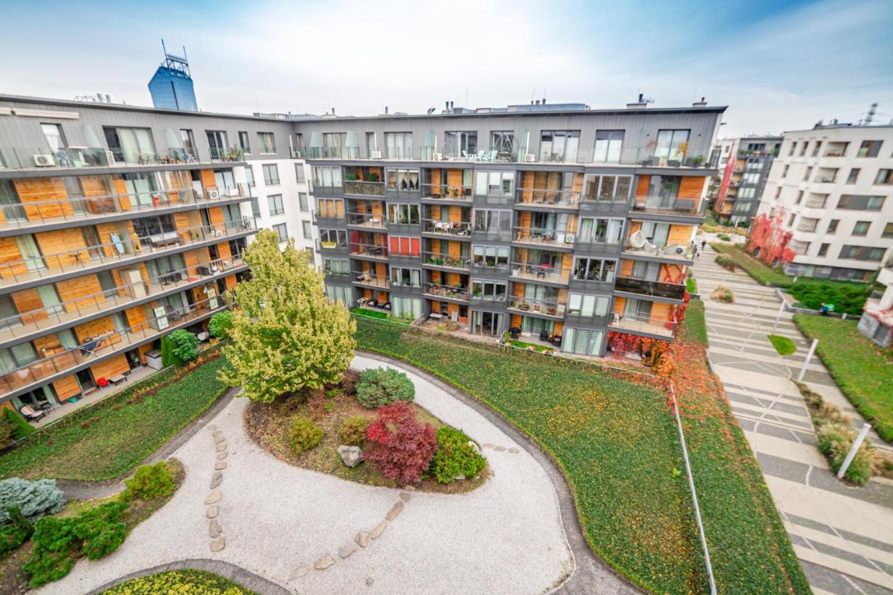 Bulwar Kurlandzki Vistula Apartment Cracovia Exterior foto